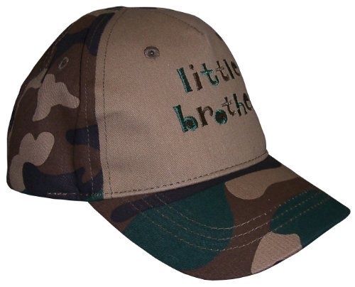 N'Ice Caps Boys Authentic Construction Little Brother Embroidered Cap