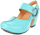 John Fluevog Women's Guide Platform Pump,Aqua,10.5 M US
