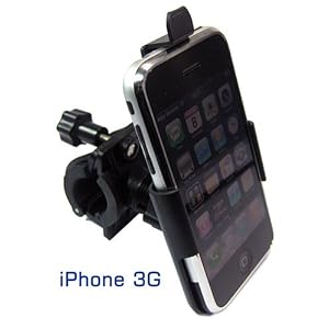 Fahrradhalter Bike Motorradhalter Halterung mit Halterschale exklusiv f�r Apple iPhone 3G