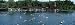 People Swimming, Lake Heviz, Hungary Photographic Poster Print by Panoramic Images, 120x40