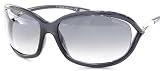Tom Ford Jennifer Sunglasses TF8 B5 TF 8 Gradient Gray Shades Dark Gray Frame Size: 61-16-120