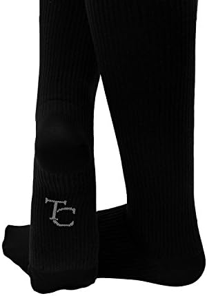 Travel Clever Women's Graduated Compression Socks, Small, Black