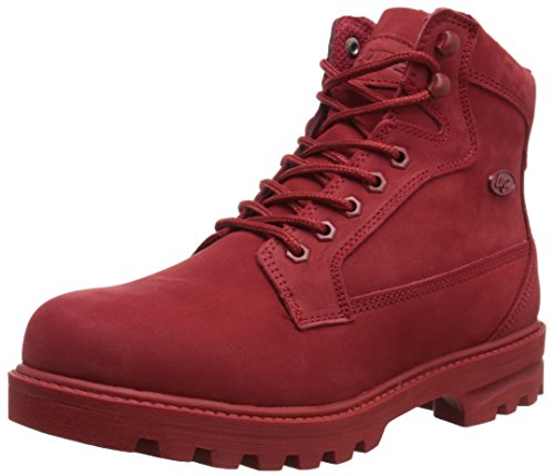 Lugz Men's Brigade HI TX Boot, Red, 12 D US