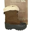 Ladies TRESPASS Brown Insulated Winter Snow Ski Boots