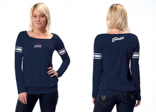 41NOPuehjuL. SL500  Cleveland Cavaliers Womens Long Sleeve Armband Jersey Top   by Alyssa Milano