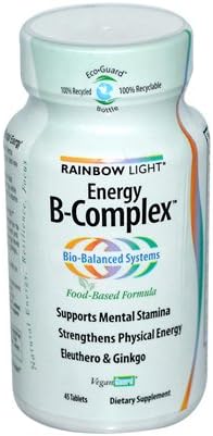 New - Rainbow Light Energy B-Complex - 45 Tablets