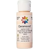 Plaid Delta 2472 Ceramcoat Acrylic Paint, 2-Ounce, Santa's Flesh