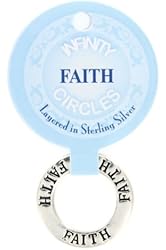 Faith Infinity Circle Pendant