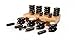 Master Massage 40 Piece Hot Stone for Body Massage With Bamboo Box-Real Lava Set