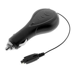 Retractable Rapid Car Charger with IC Chip for Sprint, Verizon Palm 690 Centro Smartphone