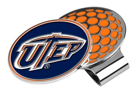 Texas El Paso Miners Utep Ncaa Hat Golf Clip With Ball Marker