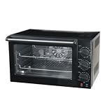 Magic Mill Commercial 2 Rack Convection Oven Fits Two Roaster Pans Black 16 X13 Inside