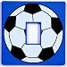 Boys Blue Football Light Switch Cover