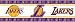 Los Angeles LA Lakers Kids Wallpaper Border