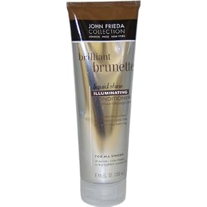 Brilliant Brunette Illuminating Conditioner By John Frieda for Unisex Conditioner, 8.45 Ounce