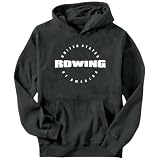 Usa Rowing / America Athl Dept Sports Mens Hoodie (Dark Silver, Sizes X-Small - XXX-Large)
