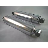 Big Twin Adjustable Chrome shock absorbers 11 with covers - Frontiercycle (Free U.S.... by Frontier Cycle