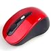 Cordless USB Receiver Wireless 2.4G Optical Mouse Vista - RED