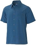 MARMOT Herren Kurzarm Freizeithemd Eldridge SS, Vapor Blue, S, 62220-2645-3_