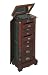 Jewelry : Powell Dark Cherry Jewelry Armoire