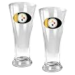 Pittsburgh Steelers 2pc 19oz Pilsner Glass Set NFL Football