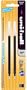 uni-ball Vision Elite Micro Point Black Ink Pen Refills, 2 Pack (69113PP)