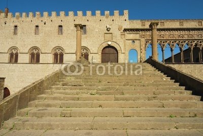 Wallmonkeys Peel and Stick Wall Decals - Viterbo - Palazzo Papale - Duomo - Piazza San Lorenzo - 18