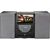GoVideo 7 DVD/CD Player, LCD TV, AM/FM Radio TV/Movie/Music System, All-in-one Entertainment System