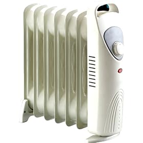 Hyundai Oil Filled Radiator 800watt, Adjustable Thermostat & 3 Heat Settings