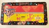 Supergirl Glitter License Plate Frame