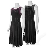 Adi Designs by S Max Sleeveless Knit Panel Dress