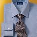 Trim Fit Mini Squares Dress Shirt
