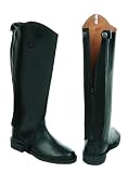 Bootleg leather BLACK / Stiefelschaft m/Elastic + RV.s103