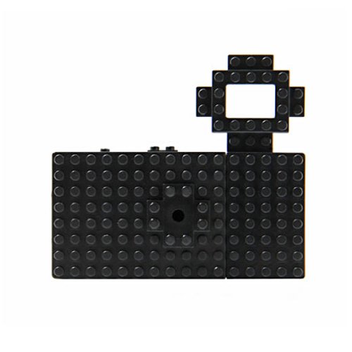 トイデジ nanoblock toy digital camera ナノブロック トイデジタルカメラ ブラック [HD1112]