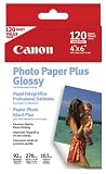 Canon 4x6 Glossy Photo Paper Plus, 120 Sheets (PP-101)