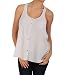 TCEC Button Up Chiffon Summer Tank in Taupe, Small