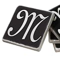 Marble Coaster Set M - Black