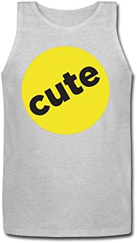 Man Cute Emoji Clasic Yellow Round Funny Cool 2016 Tank Top
