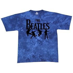 Liquid Blue Men's Beatles Free Fall Short Sleeve Tee