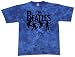 Liquid Blue Men's Beatles Free Fall Short Sleeve Tee,Blue,Large