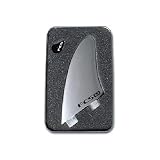 Sporting Goods : FCS H-2 ORIGINAL SILVER Ultra-Light Epoxy Surfboard Fin Set