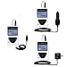 USB cable with Car and Wall Charger Deluxe Kit for the Sima Hitch - uses Gomadic TipExchange Technology