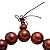 November's Chopin Rosewood the Beautiful Mala Beads Prayer Chinese Knot Elastic Bracelet