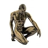 MELANCHOLY Bronze Art Nude Male Sculpture NEW Gay Int.