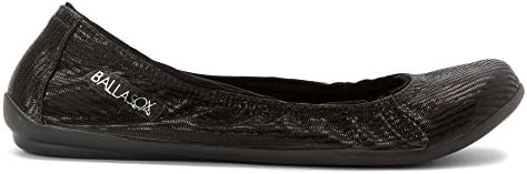 Corso Como Women's Ballasox - Brooke Flat Black Lizard 8 M