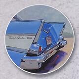 White Daisy Auto Coaster - Coaster for Your Car
