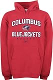 Columbus Blue Jackets -Red- Prima Italic Hooded Sweatshirt