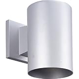 Progress Lighting P5674-82 1-Light 5-Inch Wall Cylinder , Metallic Gray