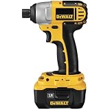 DEWALT DC827KL 18-Volt 1/4-inch Lithium Ion Impact Driver Kit with NANO Technology