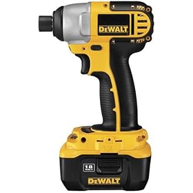Factory-Reconditioned DEWALT DC827KLR 18-Volt 1 4-inch Lithium Ion Impact Driver Kit with... by DeWalt